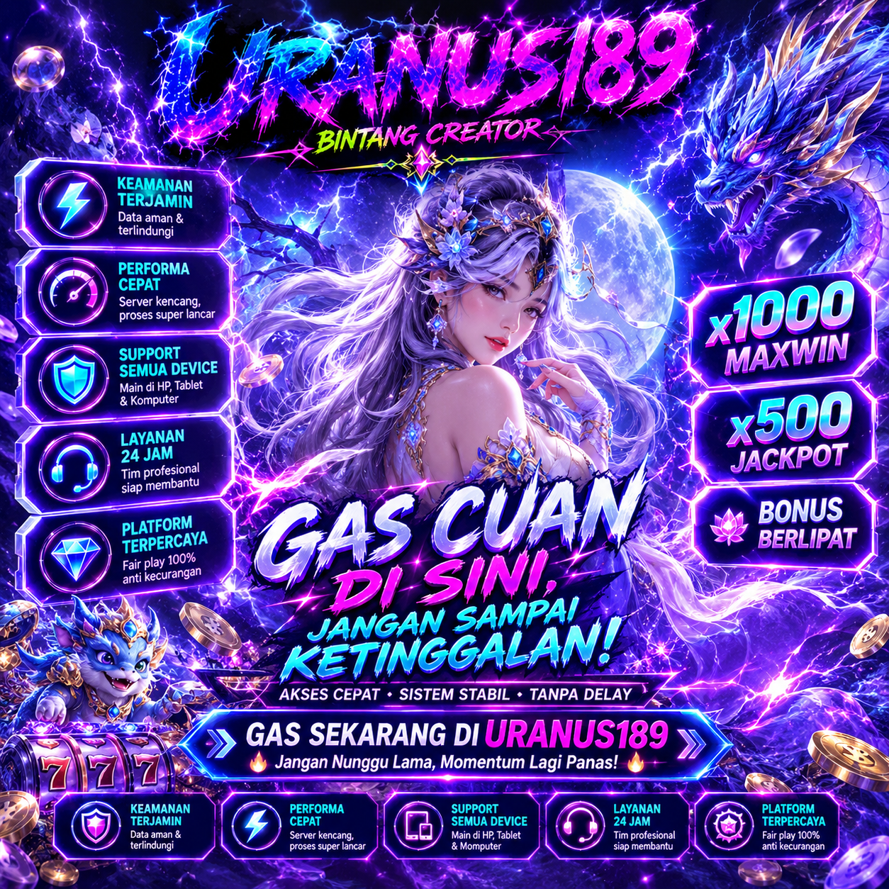 URANUS189 Customer Service 24 Jam
